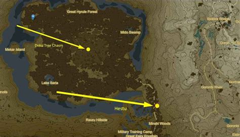 hestu korok forest|all hestu locations.
